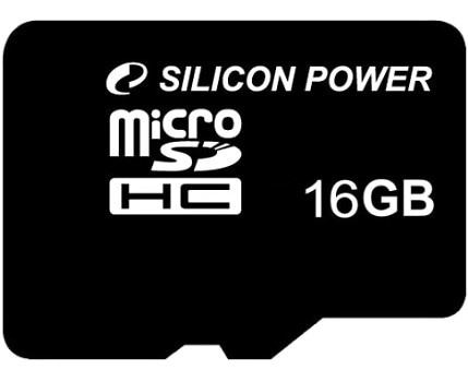 Карта памяти microSD Silicon Power 16 GB (class 10)