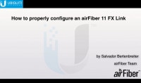 airFiber 11FX: первые шаги и основные настройки