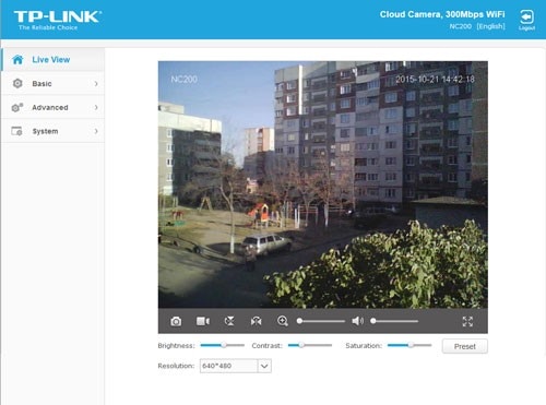 IP камера видеонаблюдения TP-Link NC200 