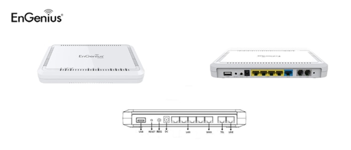 Wireless N600 Dual Band VoIP Router