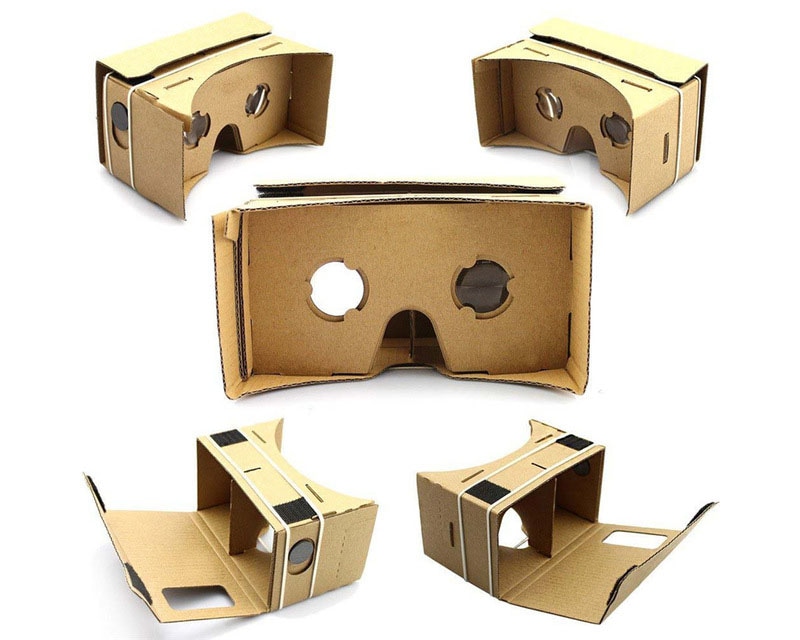 Cardboard Google картонные очки виртуальной реальности