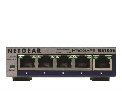 Коммутатор Netgear ProSafe Plus GS105E