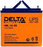 Аккумуляторная батарея Delta HRL 12-55