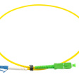 Оптический патч-корд SC/LC APC/UPC 3 метра желтый фото 1