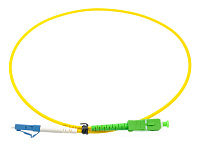Оптический патч-корд SC/LC APC/UPC 3 метра желтый