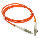 Оптический патч-корд LC UPC OM1 3 метра оранжевый