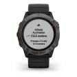 Смарт-часы Garmin Fenix 6X Sapphire DLC черный фото 2