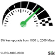 Ключ активации Siklu EtherHaul Upgrade 1000-2000 фото 1