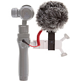 Микрофон RODE VideoMicro и быстросъемное 360° крепление для DJI Osmo