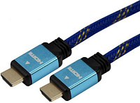 Кабель Rexant HDMI-HDMI Gold шелк  с фильтрами 1.5м