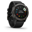Смарт-часы Garmin Fenix 6X Sapphire DLC черный фото 8