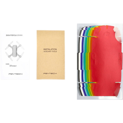 Набор полноцветных наклеек PGYTECH Skin Colorful Set для DJI Spark
