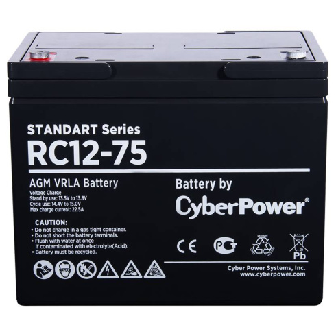 Аккумуляторная батарея CyberPower RC12-75