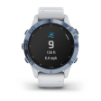 Смарт-часы Garmin Fenix 6 Pro Solar синий/белый фото 4