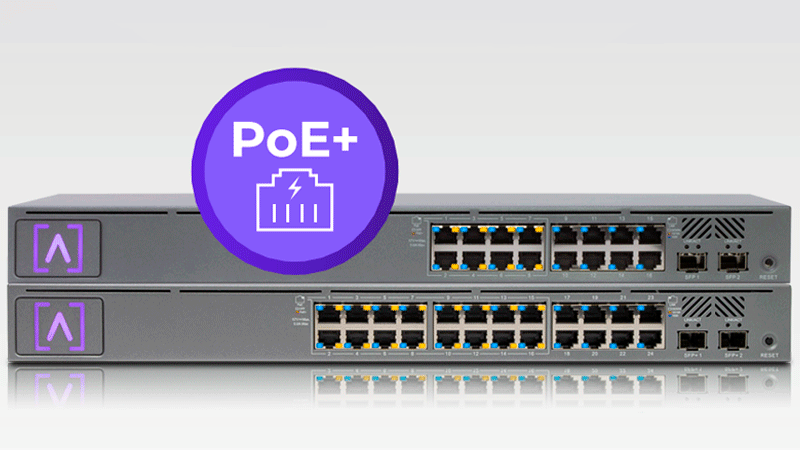 Коммутаторы Alta Labs с поддержкой PoE+ питания по Ethernet