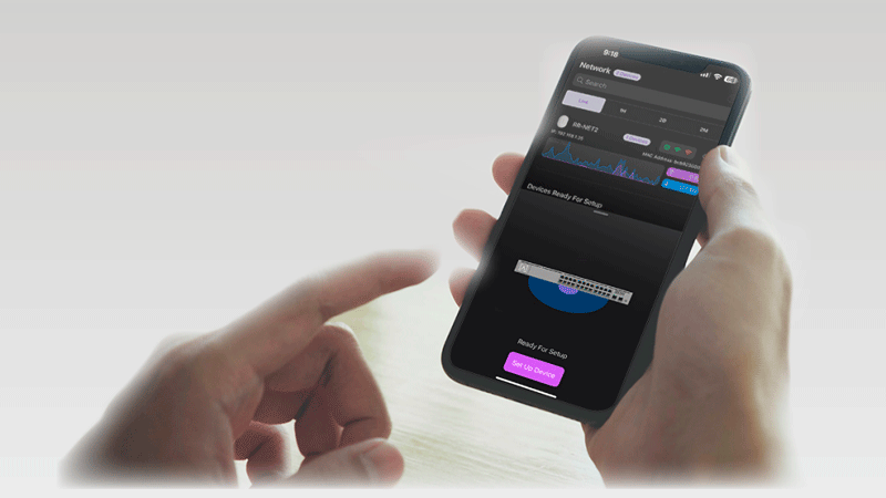 Настройка PoE-коммутатора Alta Labs через мобильное приложение по Bluetooth