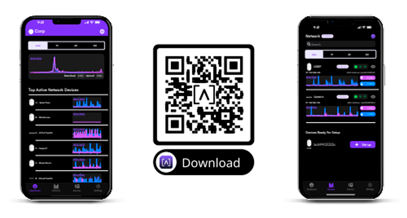 Мобильное приложение Alta Networks с QR-кодом - настройка и мониторинг точек доступа AP6 со смартфона