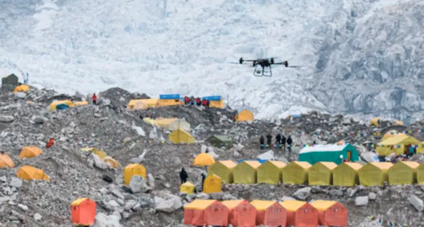 Дроны DJI отправятся на миссию в Непал