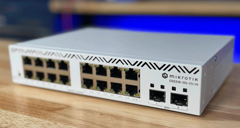 MikroTik CSS318 - 16 портов по разумной цене!