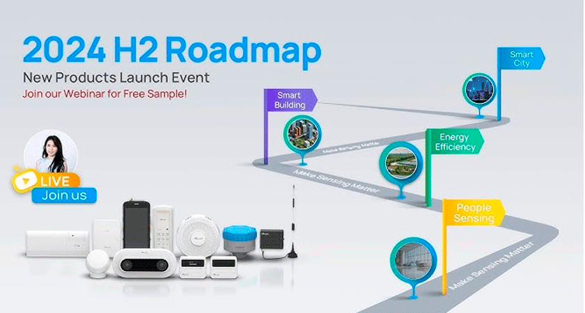 Milesight представляет: 2024 H2 Roadmap – онлайн-вебинар о новых продуктах и будущем безопасности