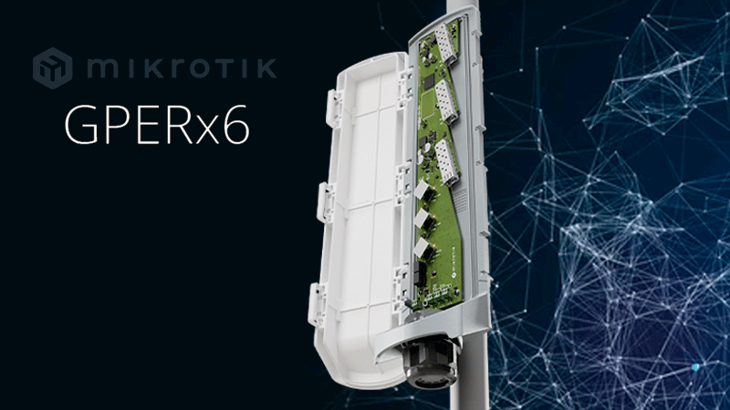 Новинка MikroTik GPERx6 - уличный коммутатор с PoE