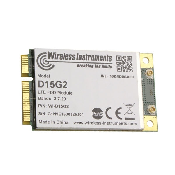 Плата miniPCI-e card LTE MI-D15G2 band 3/7/20 фото 1