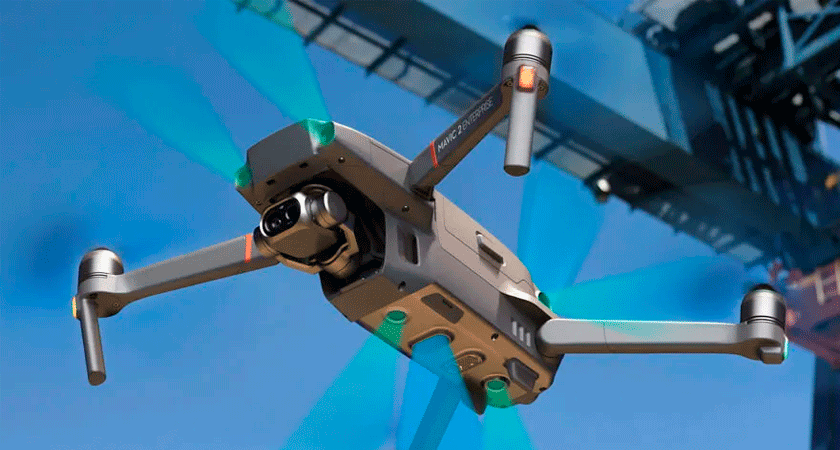 DJI Mavic 2 Enterprise используется в сфере железнодорожных перевозок