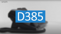 Видео-обзор IP телефона SNOM D385