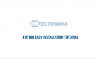 Teltonika FMT100 - руководство по простой установке