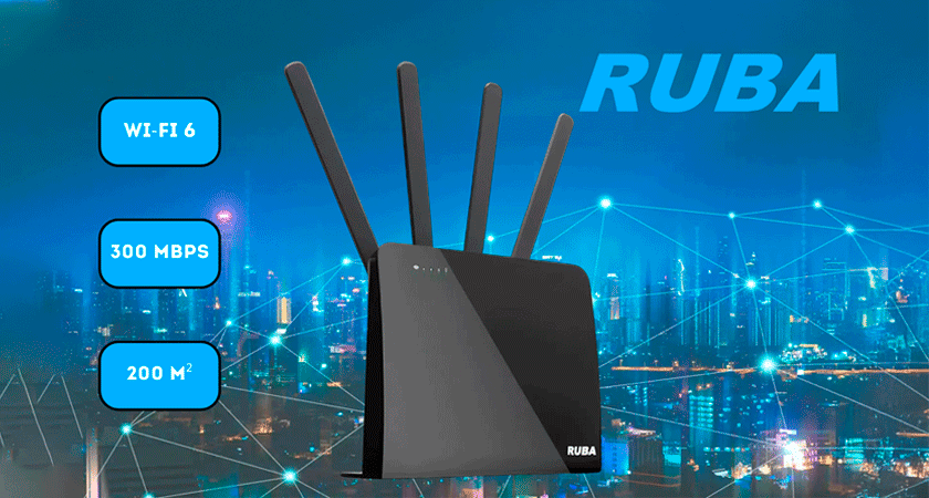 5G роутер Ruba Home VI: скорость нового поколения