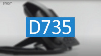 Видео-обзор IP телефона SNOM D735