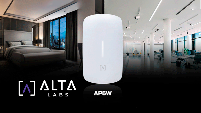Alta Labs AP6W - компактная настенная точка доступ