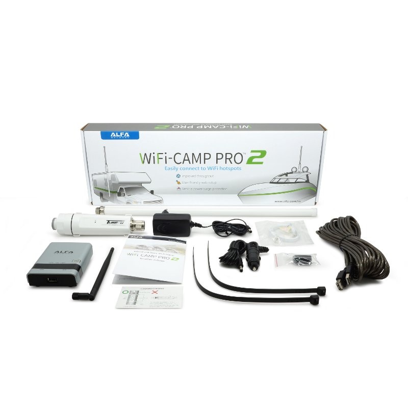 Комплект Alfa WiFi Camp-Pro Wireless Extender