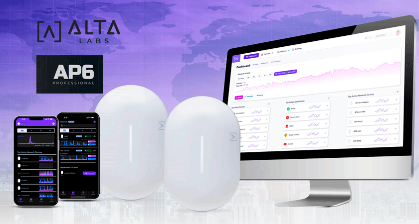 Alta Labs AP6-PRO - мощная точка доступа Wi-Fi 6 для офиса и бизнеса