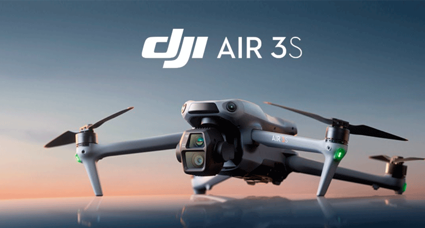 Новая эра дронов: DJI Air 3S с двойными камерами и передовыми сенсорами