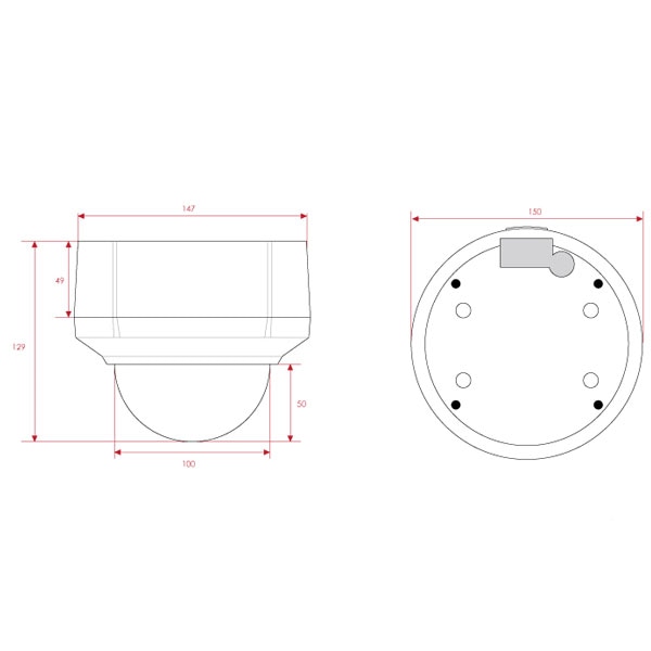IP-камера купольная Milesight MS-C2372-VP