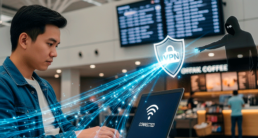 Публичный Wi-Fi: как защитить свои данные в открытых сетях