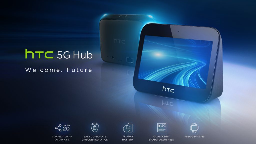 Компания HTC выпустила уникальный 5G Hub для самого быстрого выхода в сеть