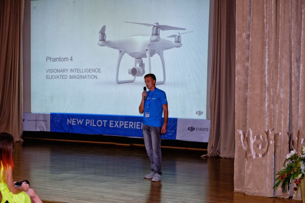 New Pilot Experience 2016 в Алматы - презентация DJI