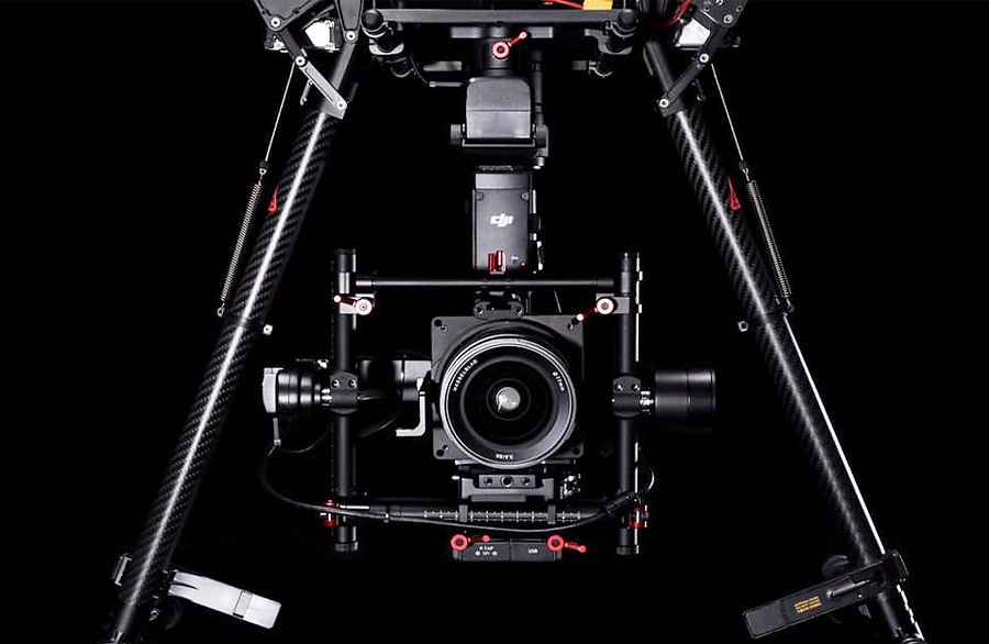 камера Hasselblad A5D и дрон DJI Matrice 600