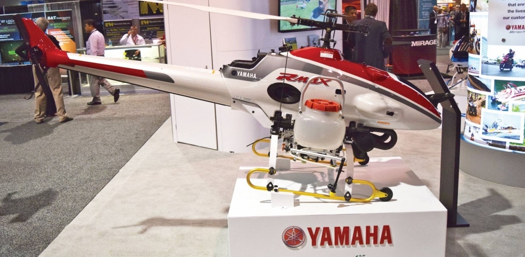 Промышленный дрон Yamaha Rmax