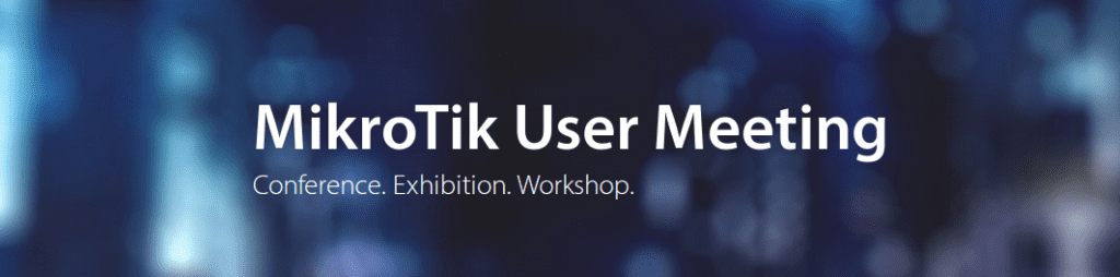 MikroTik User Meeting (MUM) пройдет 3 октября 2018 года