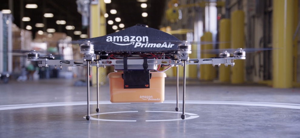Как будет работать доставка с помощью дронов от Amazon?