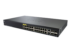 PoE коммутатор Cisco SF350-24P-K9-EU