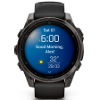 Смарт-часы Garmin Fenix 8 47 мм AMOLED сапфир/черный, силикон фото 7