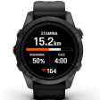 Смарт-часы Garmin Epix Gen 2 Pro 42 мм AMOLED сапфир/темный, силикон фото 7