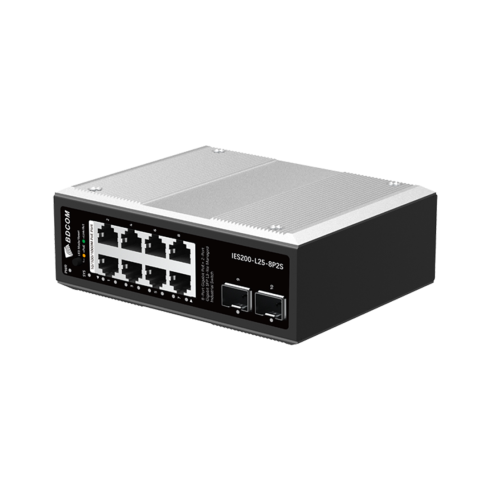 PoE коммутатор BDCOM IES200-L25-8P2S фото 2