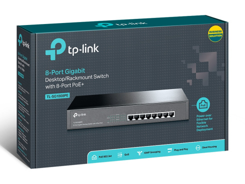Коммутатор TP-Link TL-SG1008PE фото 4