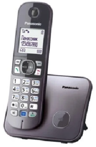 Беспроводной телефон DECT Panasonic KX-TG6811RUM фото 4