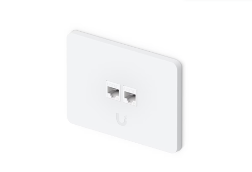 Панель Ubiquiti Universal Paintable Keystone Wall Plate, 4-Pack (2-Port) фото 7